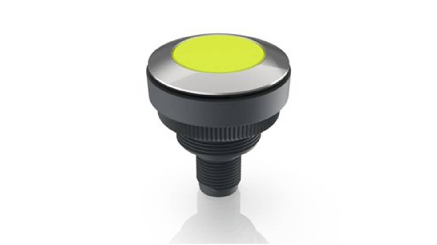 RAFI RAMO 30 T Series Yellow Indicator, 20 → 28V dc, 30.3mm Mounting Hole Size, Threaded Ring Termination, IP66,