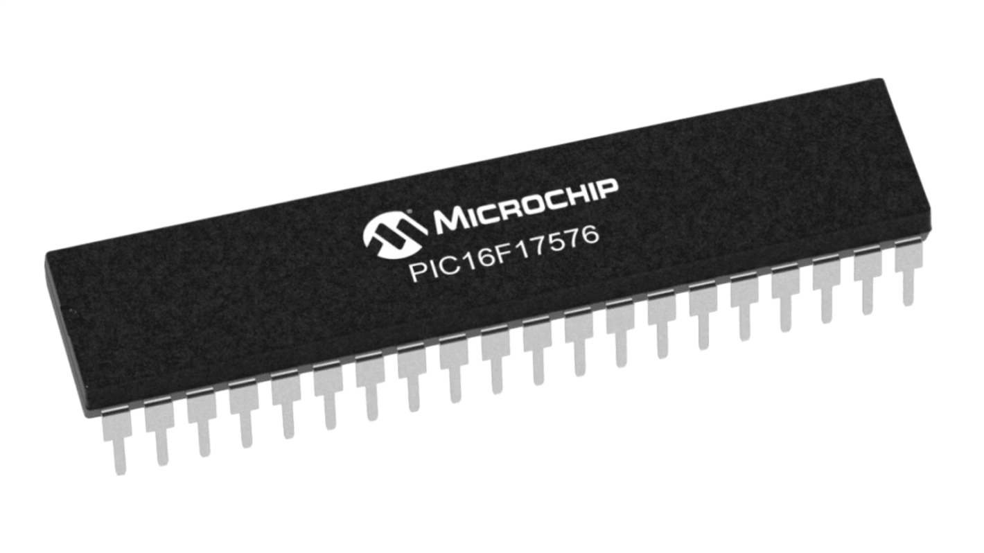 Microchip, 8bit PIC, PIC16 Microcontroller, 32MHz, 28 kB Flash, 40-Pin PDIP