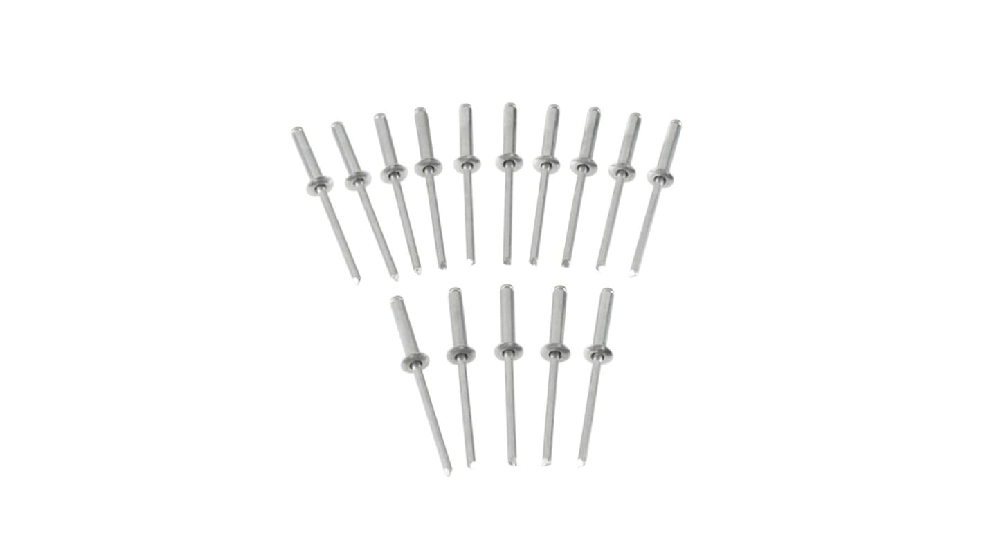 Stanley Φ3mm 铝铆钉套件, 12mm长