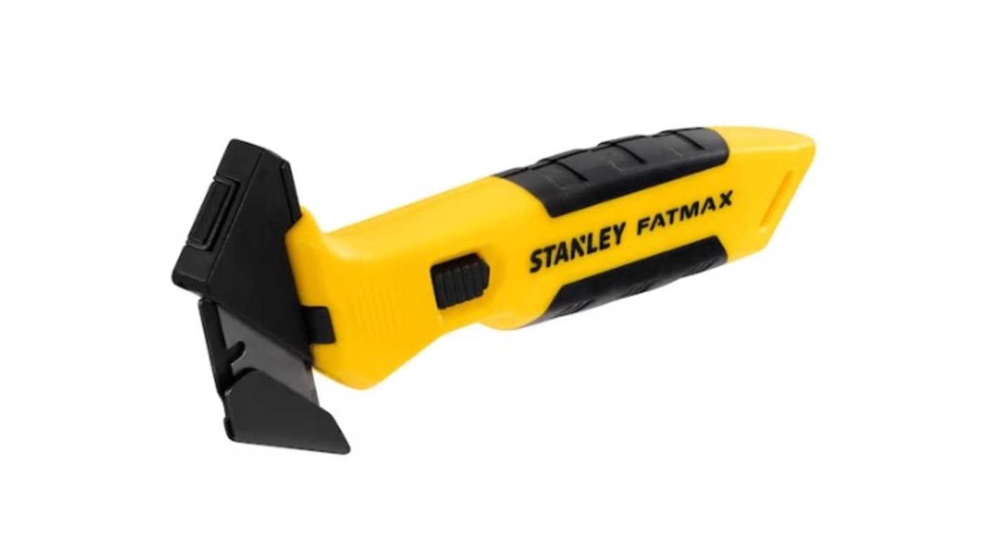 Stanley Safety Knife with Retractable Blade, Retractable, 185mm Blade Length