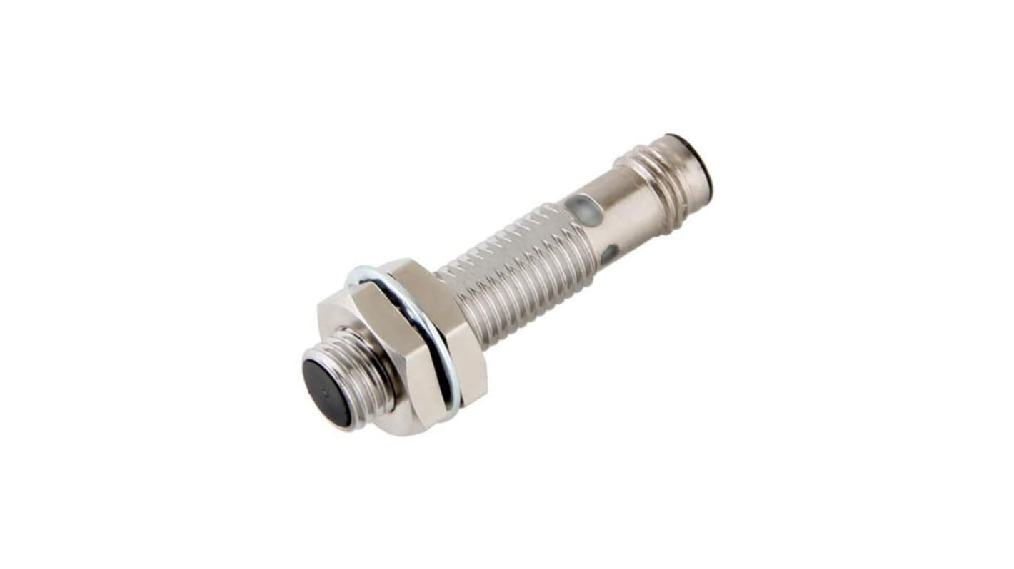 Omron 接近接近开关, 柱状主体, M8, 可检测2mm