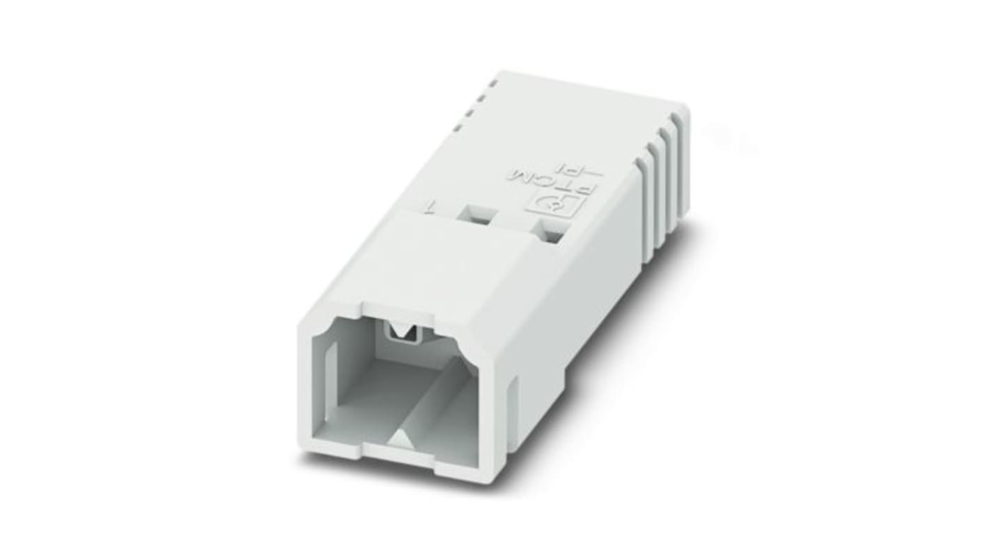 Phoenix Contact, 2.5mm Pitch, 5/..-PI, PTCM 0, 2 Way, , Pluggable Terminal Block, Plug, PCB Mount, Crimp Termination,