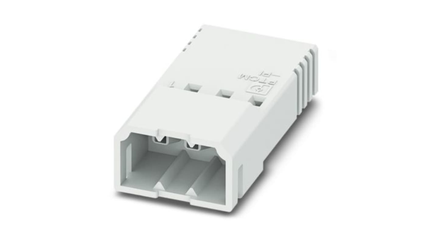 Phoenix Contact, 2.5mm Pitch, 5/..-PI, PTCM 0, 4 Way, , Pluggable Terminal Block, Plug, PCB Mount, Crimp Termination,
