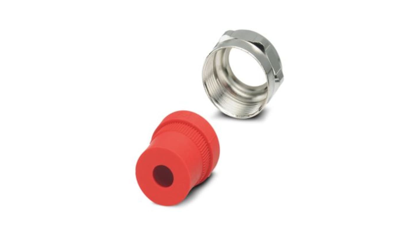 Phoenix Contact Red Half Screw Connection for use with Housing Cable