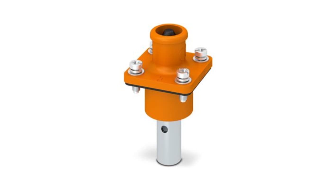 Phoenix Contact Industrial Circular Connectors, 1 Contacts, Cable Mount, Plug, Male, IP65, ES Series