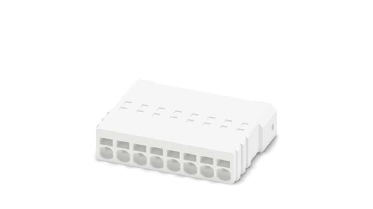Phoenix Contact, 2.5mm Pitch, PTSM, 8 Way, , Pluggable Terminal Block, Plug, PCB Mount, Push In Spring Termination,