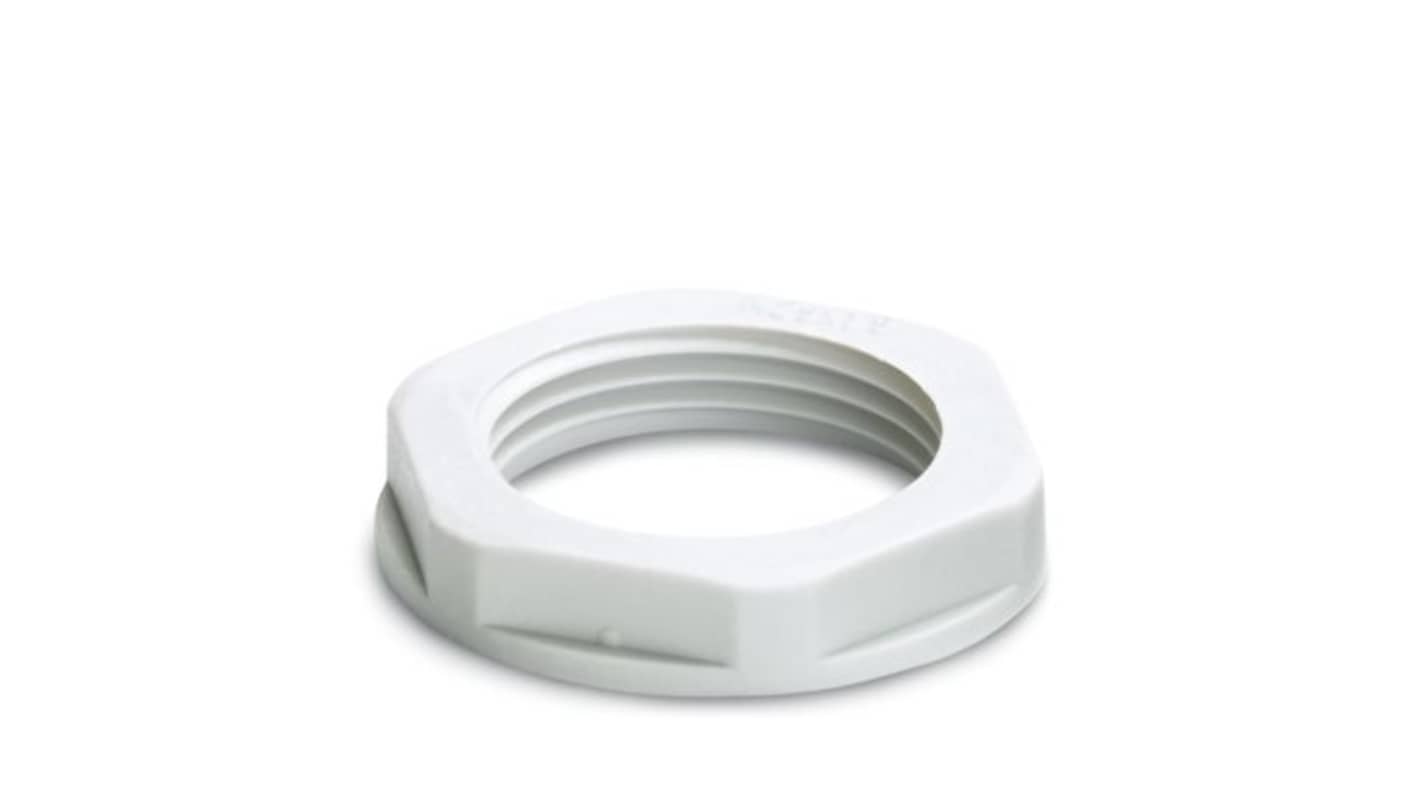 Phoenix Contact Light Grey Counter Nut for use with Connector