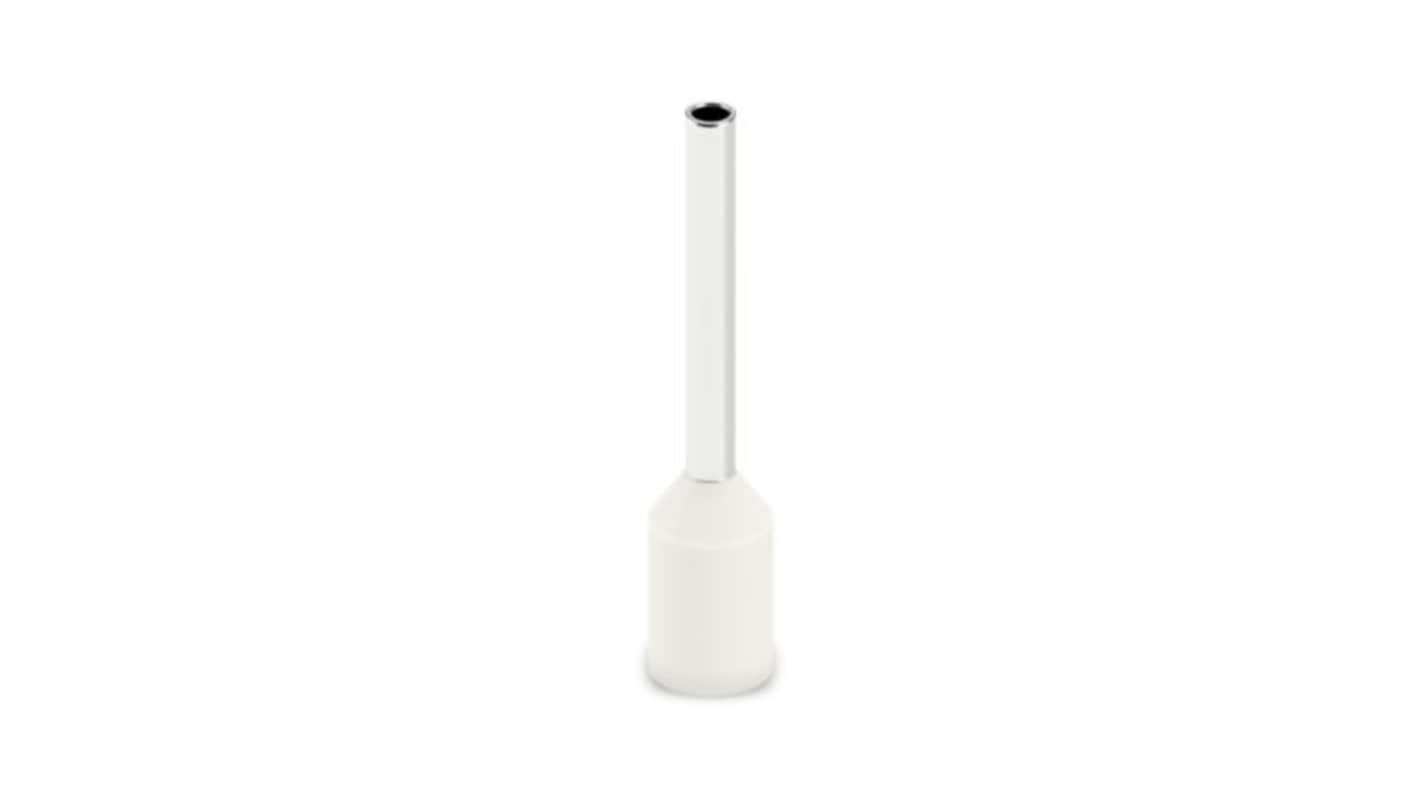Phoenix Contact, AI-GB Insulated Ferrule, 10mm Pin Length, 1.1mm Pin Diameter, White