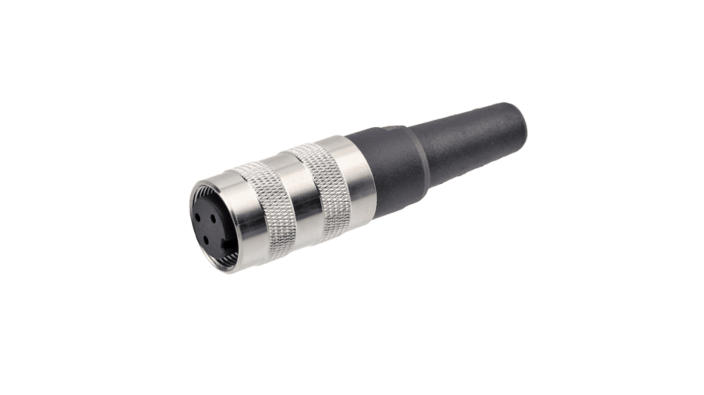 RS PRO Industrial Circular Connectors, 3 Contacts, Plug, Female, IP67