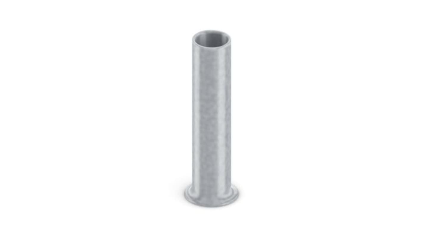 Phoenix Contact, 5-10, A 2 Bootlace Ferrule, 10mm Pin Length, 2.2mm Pin Diameter, Silver
