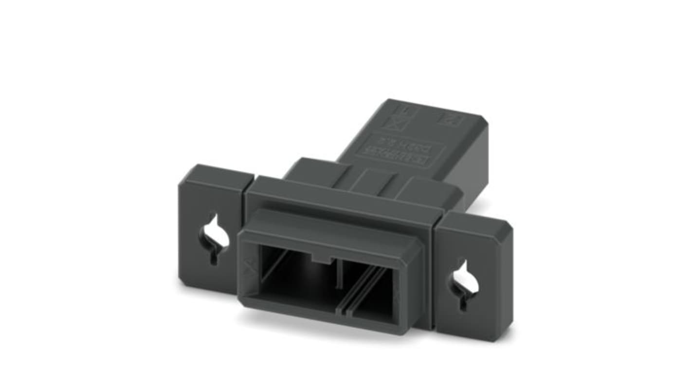 Phoenix Contact, 5.08mm Pitch, 2/..-PT, D32H 2, 2 Way, , Pluggable Terminal Block, Feed Through Header, Feed Through,