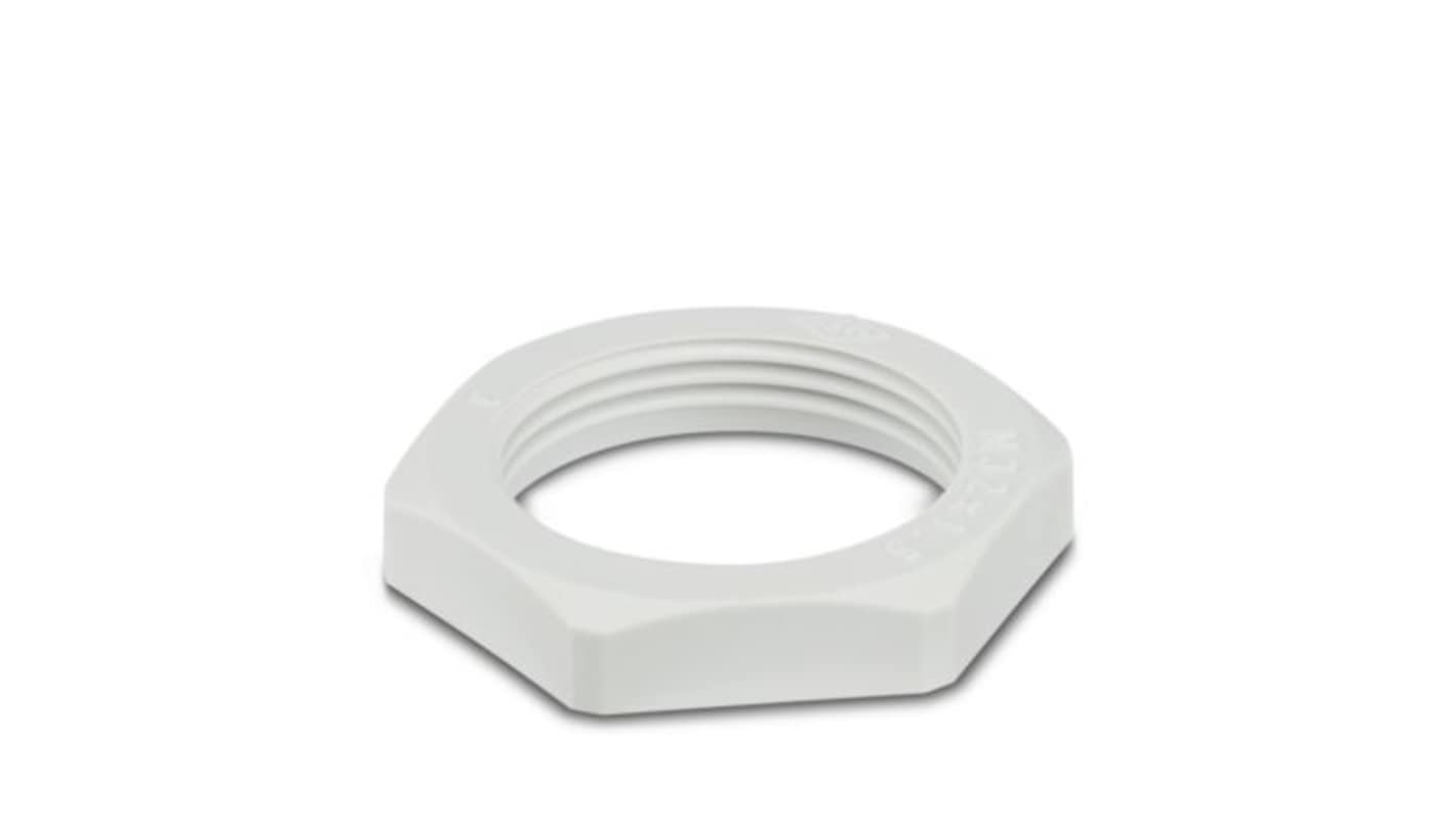 Phoenix Contact Grey Counter Nut for use with Connector