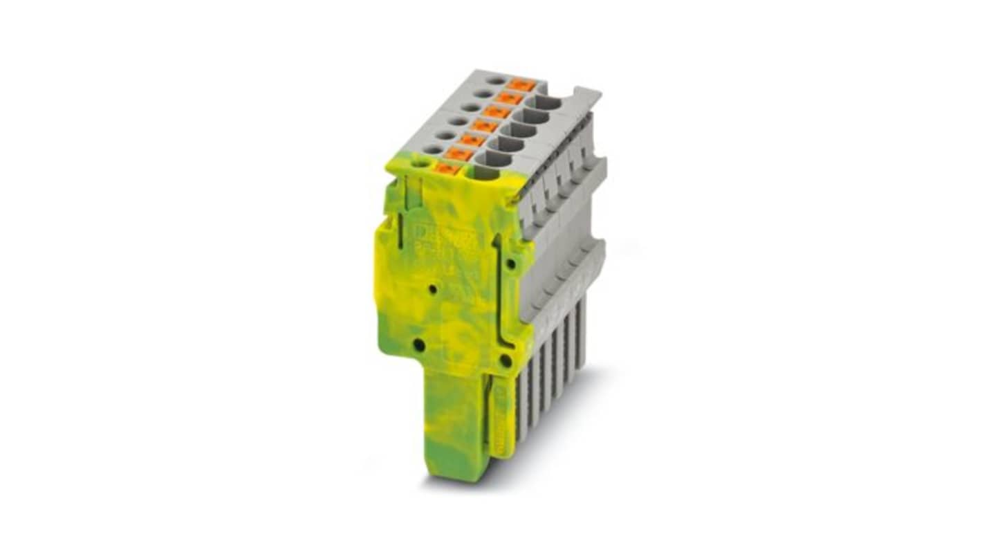 Phoenix Contact PP-H Series Plug for Use with DIN Rail Terminal Block, 17.5A