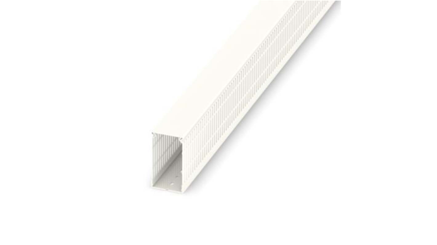 Phoenix Contact CD White Cable Trunking - Open Slot, W60 mm x D100mm, L0.002m, PVC