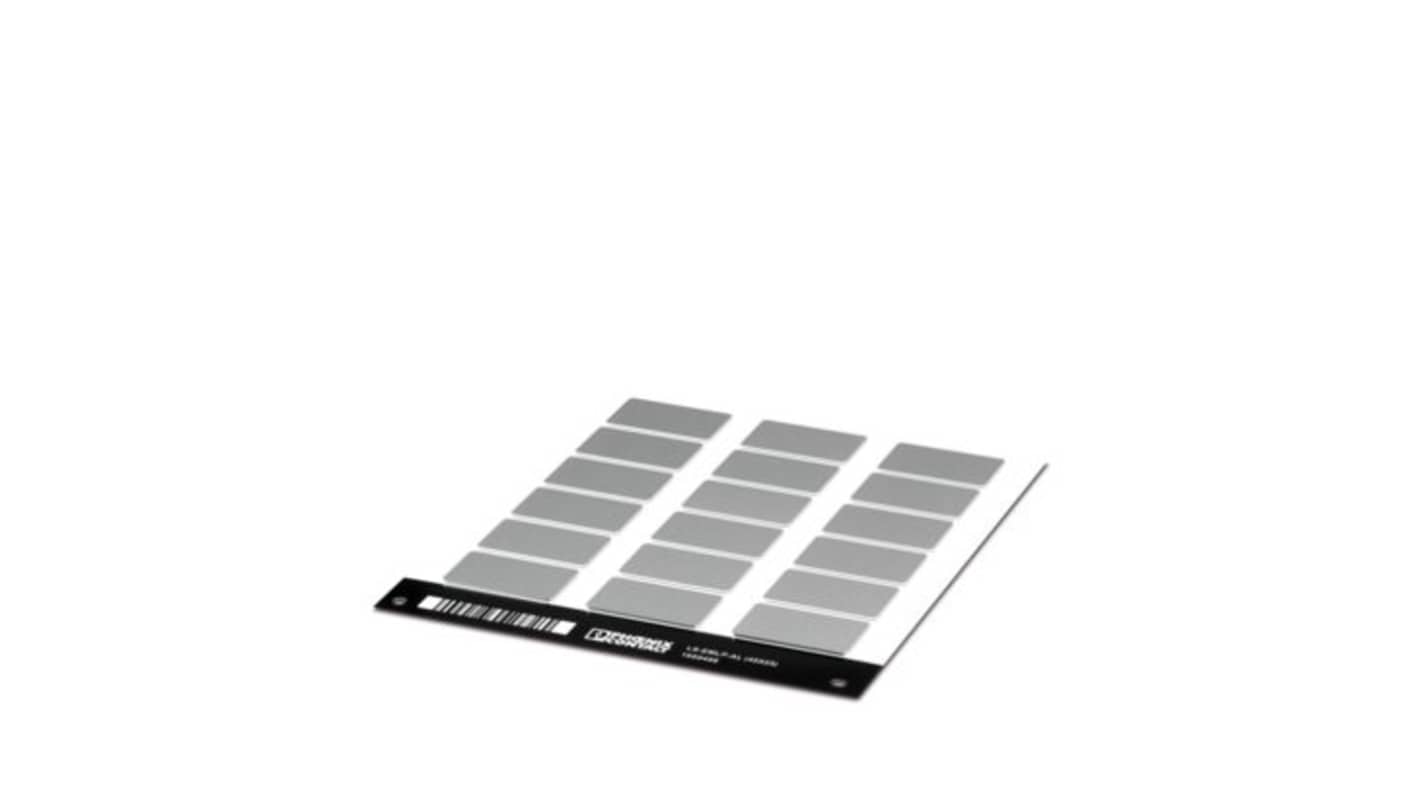Phoenix Contact LS-EMLP-AL Adhesive Marking Foil, Silver, 1689499