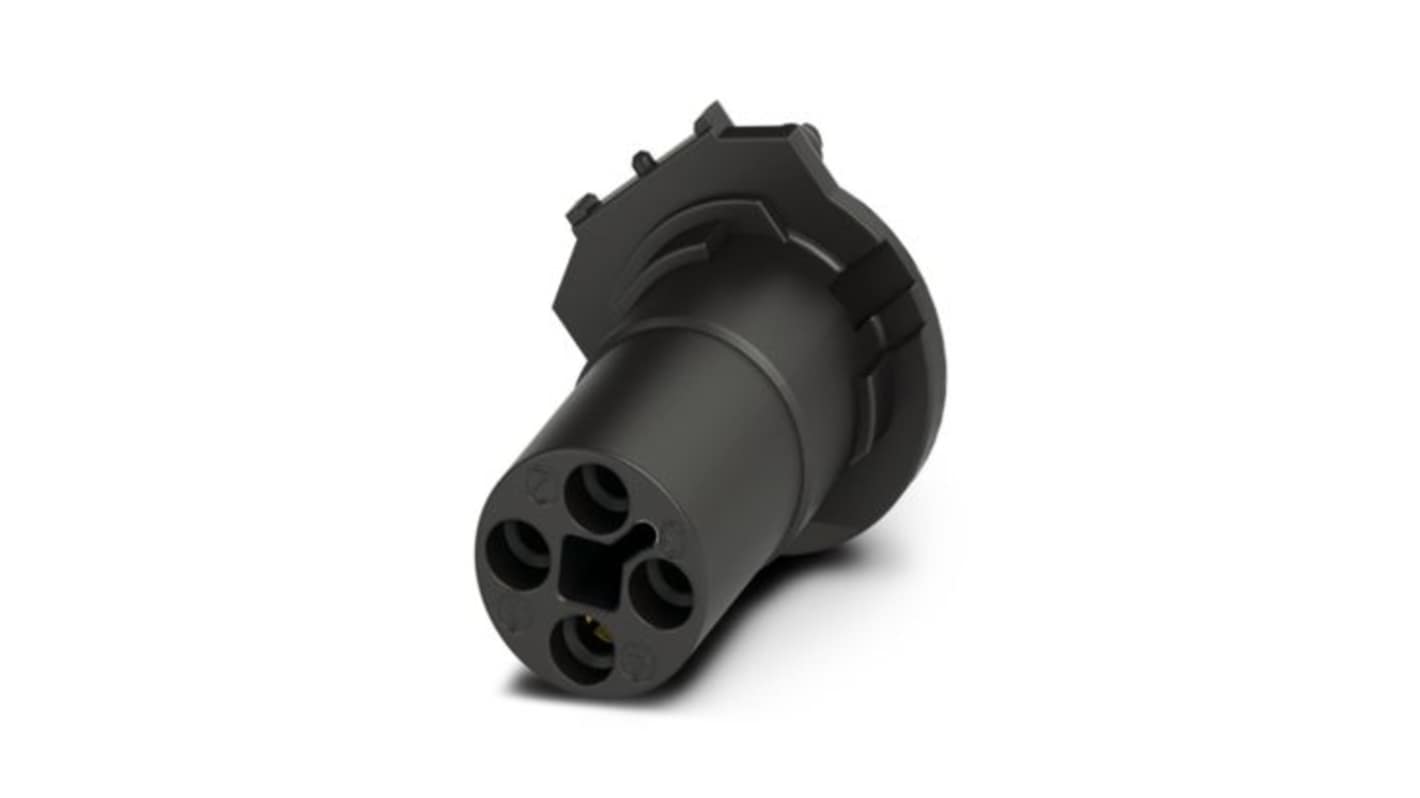 Phoenix Contact Socket Circular Connector Insert 4 Way for use with Circular Connector