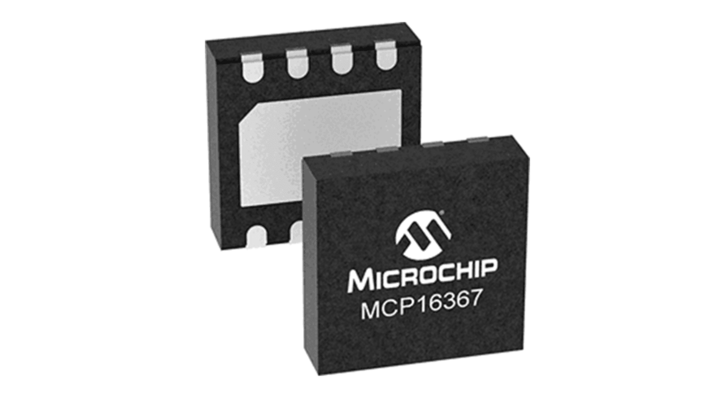 Microchip 降压转换器稳压芯片, 2 → 24 V输出, 400mA最大输出, 单路输出, VDFN, 8针