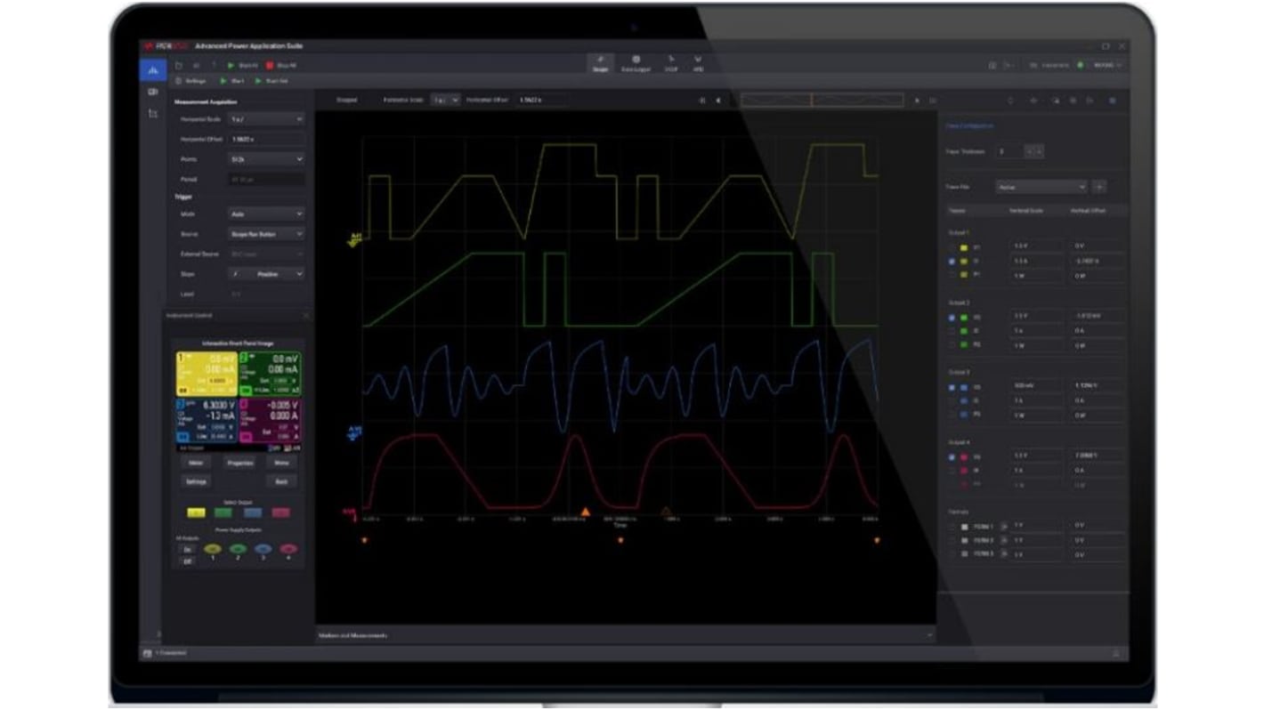 Oprogramowanie, Zaawansowane oprogramowanie do kontroli i analizy mocy, Różne przyrządy Keysight