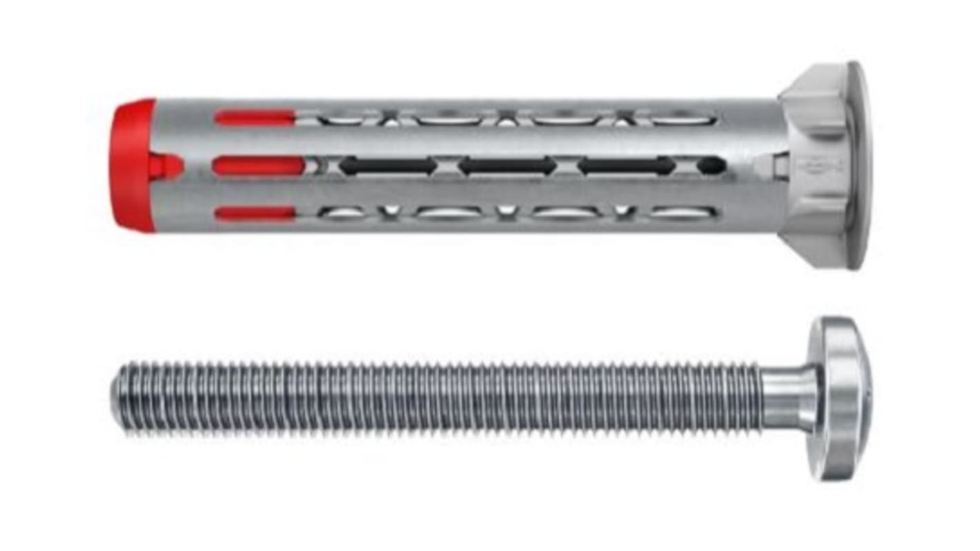 Fischer Fixings Silver Metal, Nylon Cavity Wall Fixings, 12mm fixing hole diameter