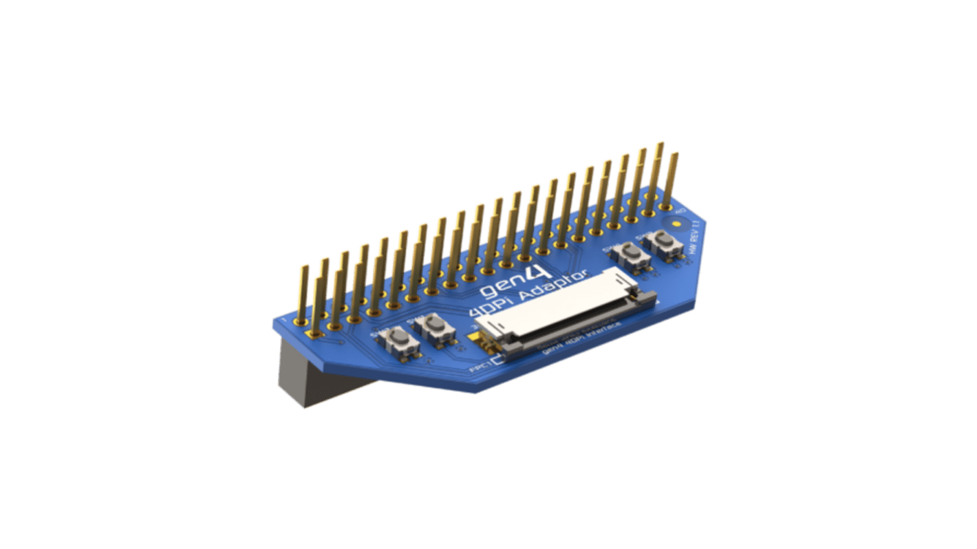 4D Systems gen4-4DPi Serial Adaptor Module Display Driver, 40 Pin, 3.3 V