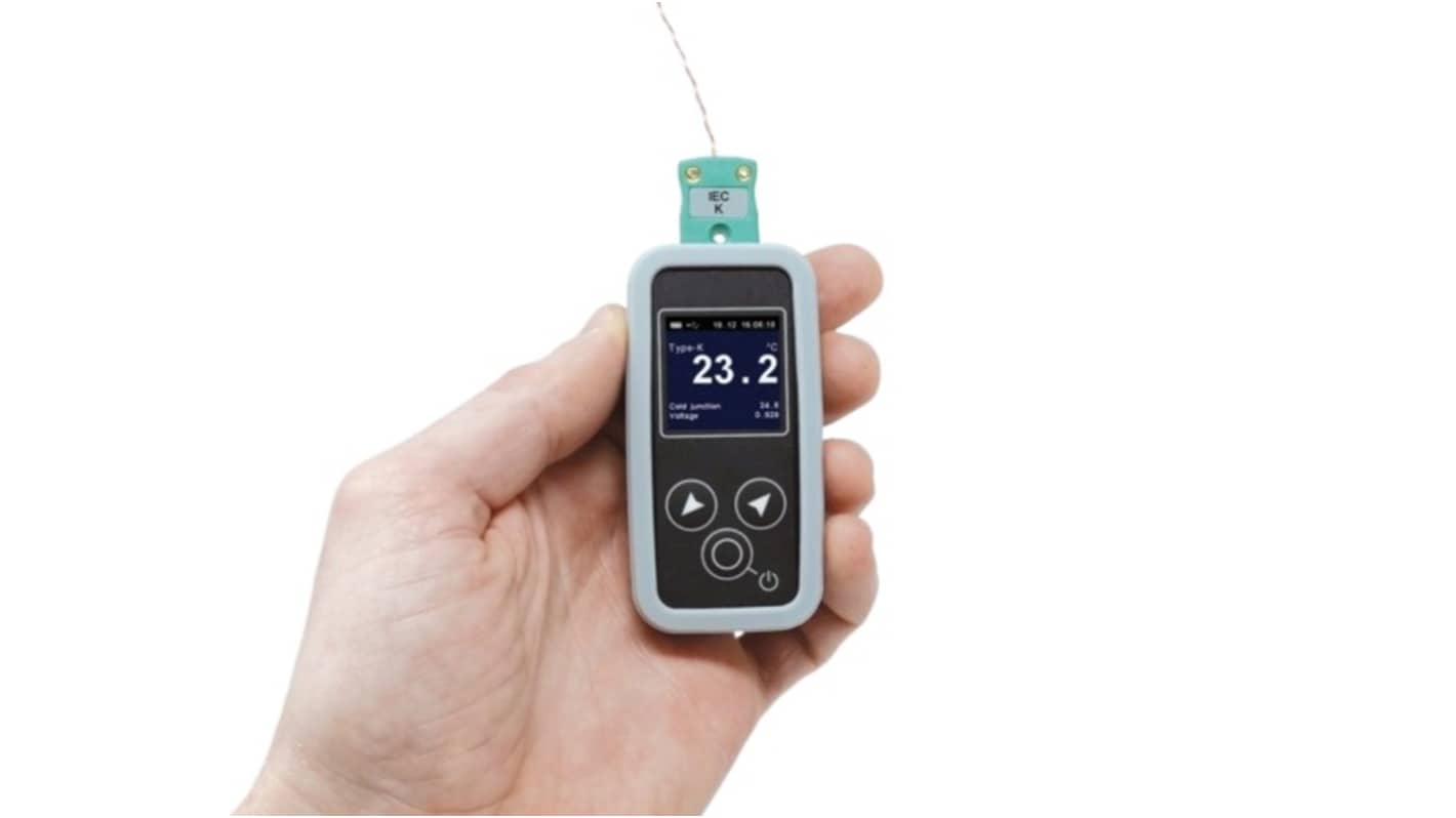 Calex EXCELOG-ONE Thermocouple Temperature Compact Data Logger, USB, 1 Input Channel(s)