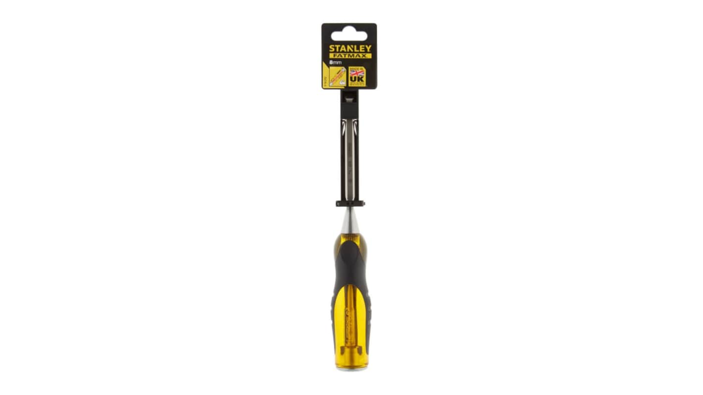 Scalpello per Legno Stanley, lama da 8 mm in Acciaio al cromo