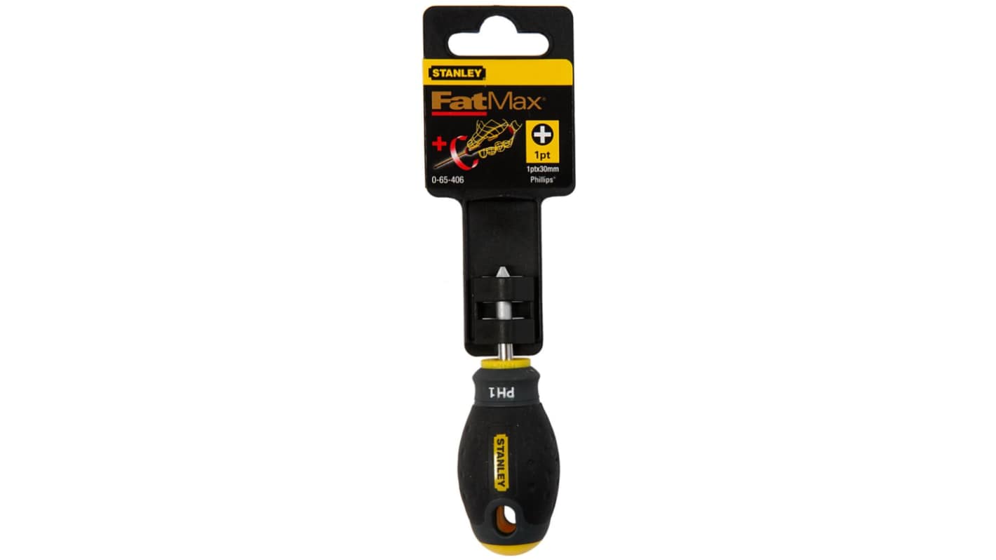 Stanley Phillips  Screwdriver, PH1 Tip, 30 mm Blade, 171 mm Overall
