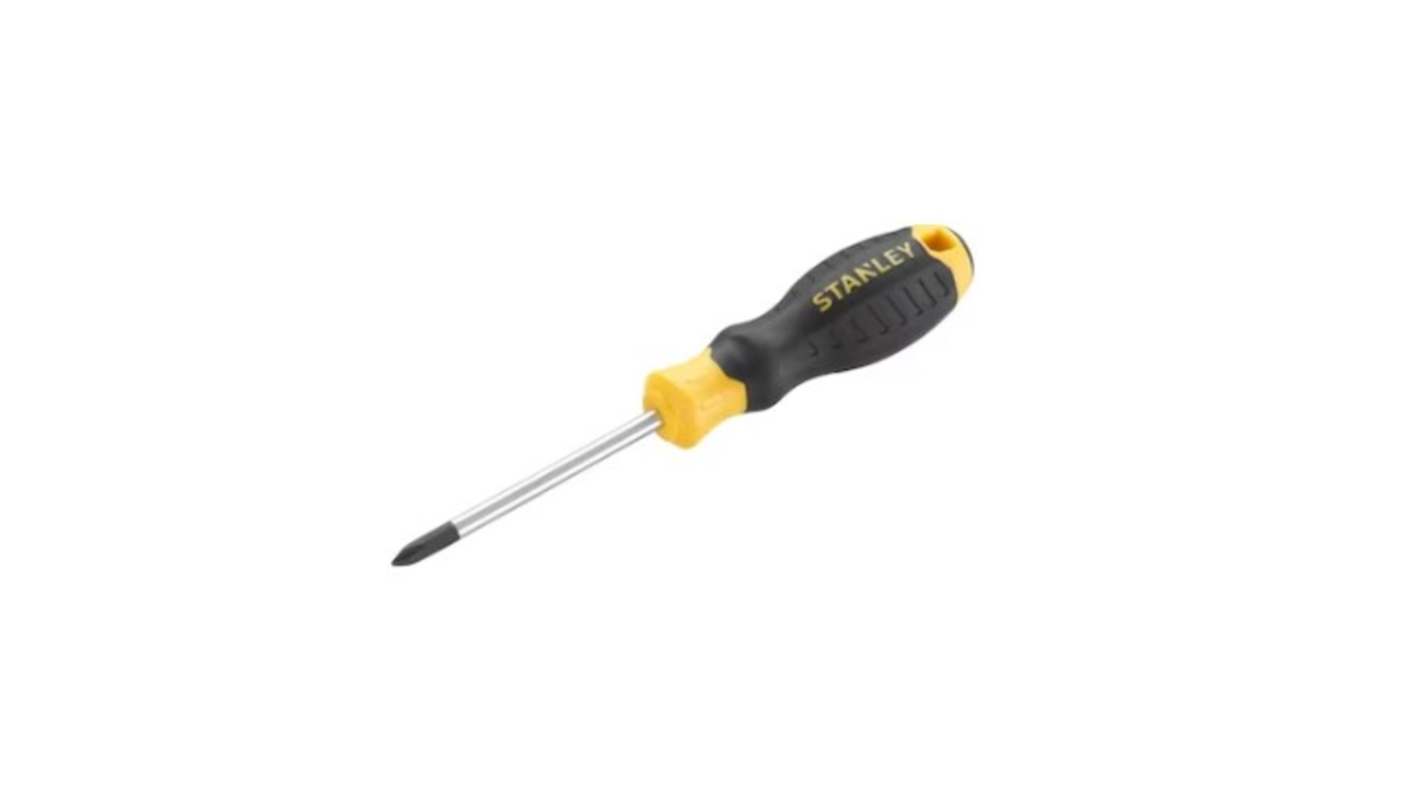 Stanley Flared Insulated Screwdriver, PH1 Tip, 75 mm Blade, 235 mm Overall