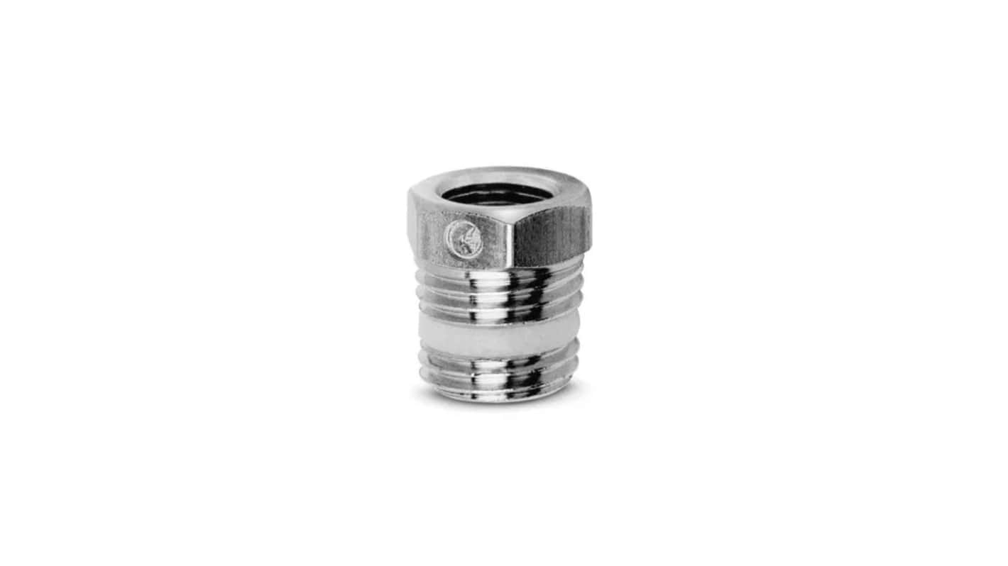 Camozzi S2000 Series Reducer Nipple, R 1/2 to G 1/4, Threaded Connection Style, S2530 1/2-1/4