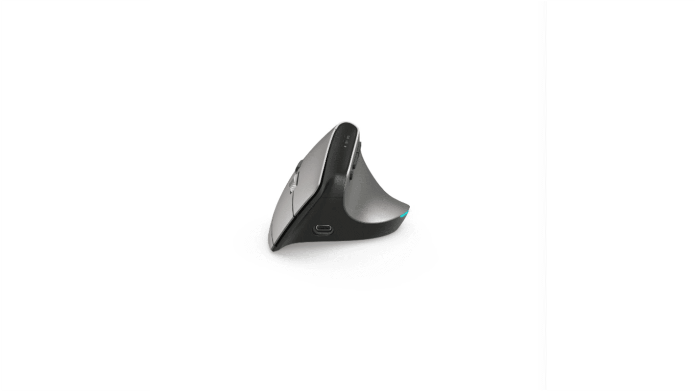 Hama 00182691 8 Button Wireless Vertical Optical Mouse Black