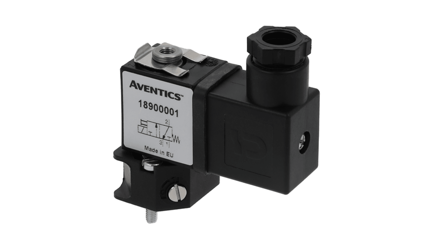 EMERSON ? ASCO Solenoid Valve 18900002.24/50-60, 3 port(s) , Normally Closed, 24 V ac, G 3/4in