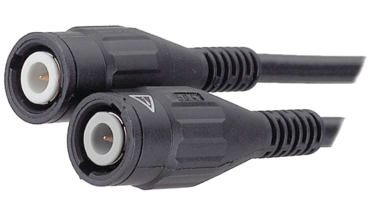 Staubli XLSS-58 Series Male BNC to Male BNC, 500mm, RG58 Coaxial, Terminated50 ohms