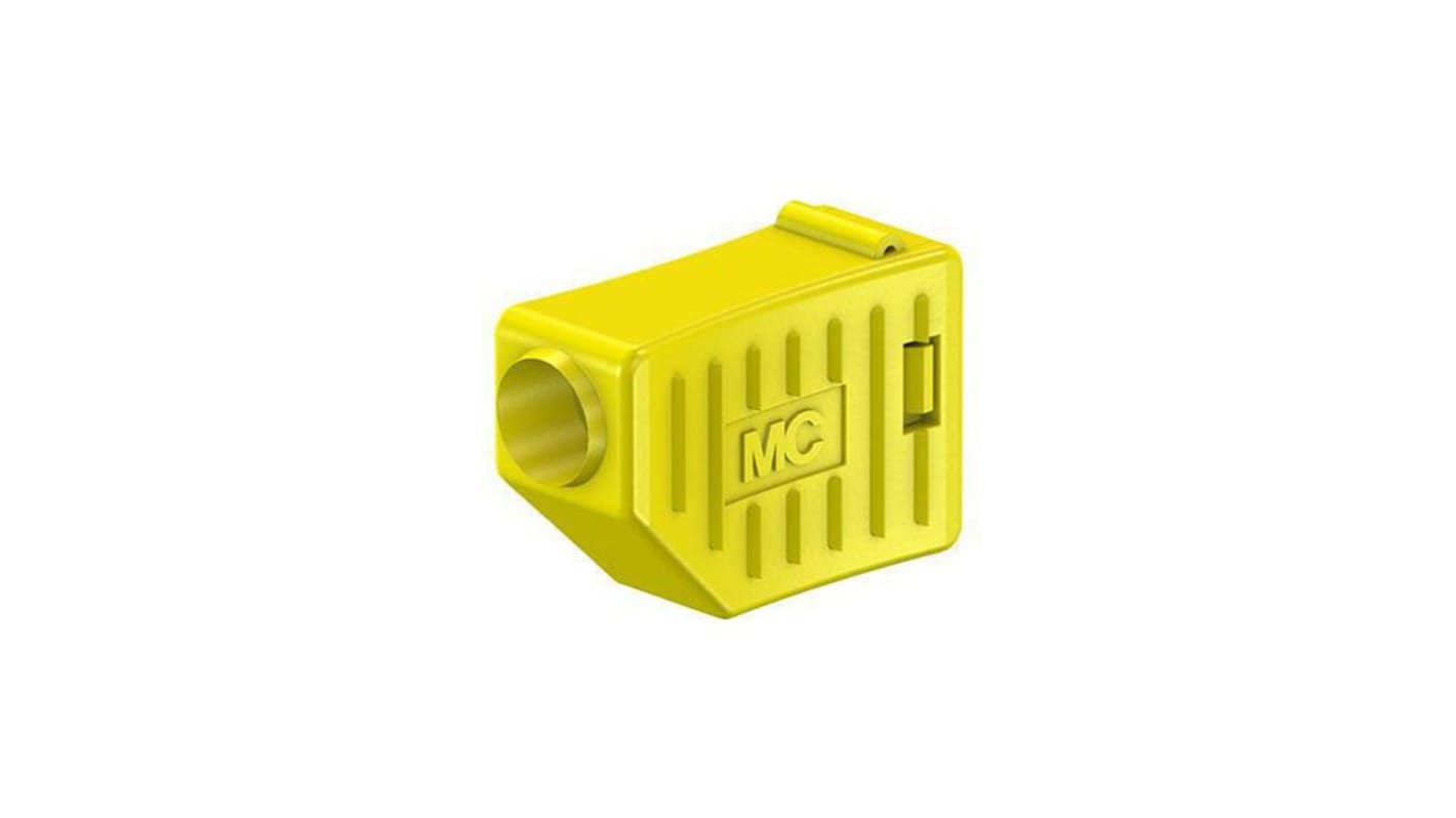 Staubli, Yellow PVC, TPE Test Clip Insulator For Test Clip
