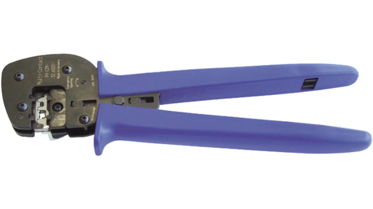 Staubli 手动棘轮压线钳, 用于MA251, 12 → 10AWG, 32.602系列, 32.6020-19100