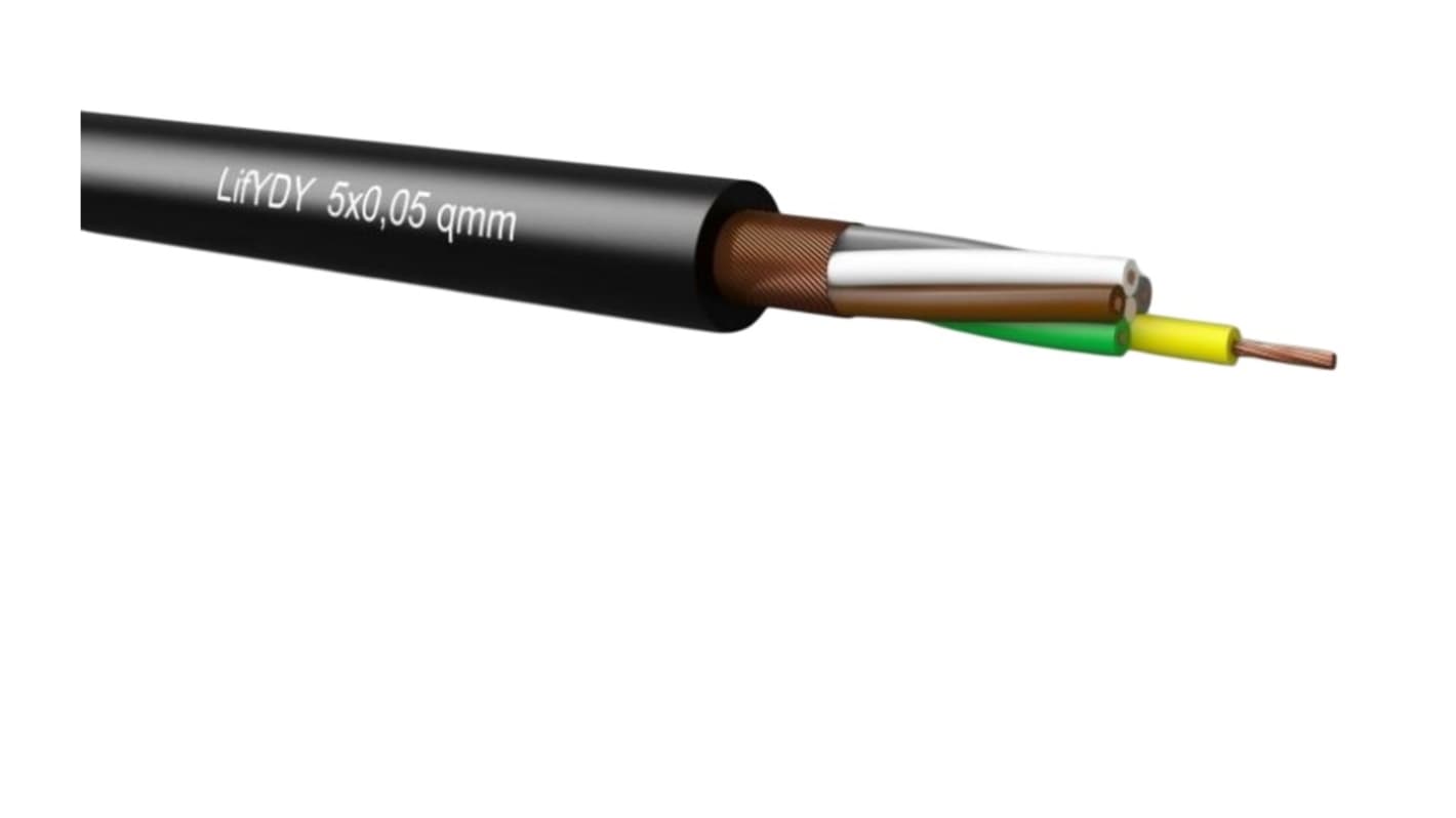 Kabeltronik 3芯 0.05 mm² 多芯工业电缆, 340系列