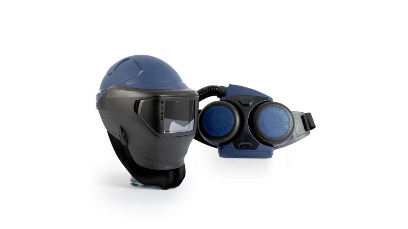 Sundstrom H06 Series Powered Powered Respirator Kit Helmet (without Lens), Impact Protection, EN 12941
