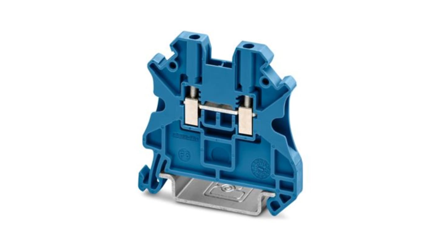 Phoenix Contact 1452264 Blue, 1.5mm², 1-Level, Screw Termination