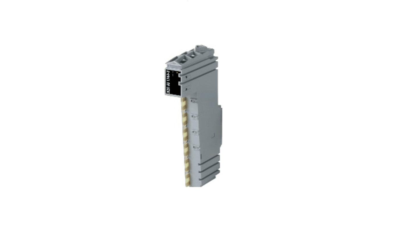B&R X20 Series Analog Input Module for Use with X20 Terminal Block 12 Pin, Differential, 30 V