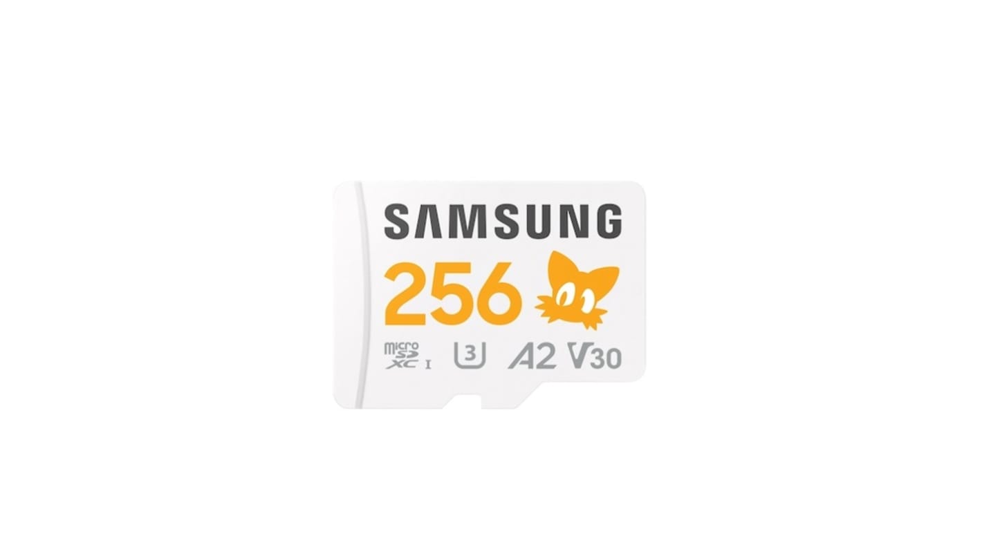 Samsung 256GB MicroSDXC卡, Class 10, PRO Plus Sonic The Hedgehog系列
