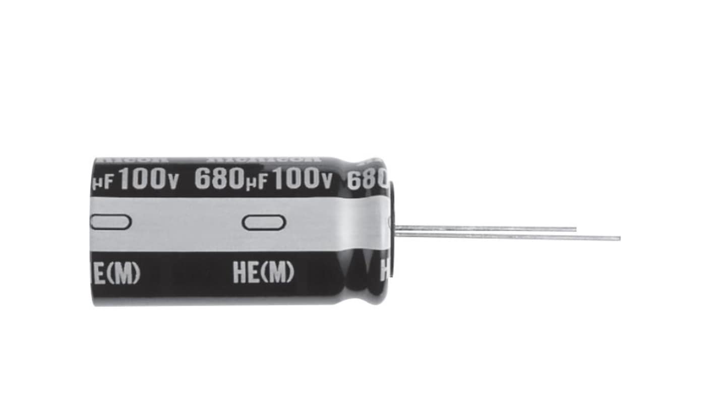 Nichicon 2200μF Aluminium Electrolytic Aluminium Electrolytic Capacitor 35V dc - UHE1V222MHD
