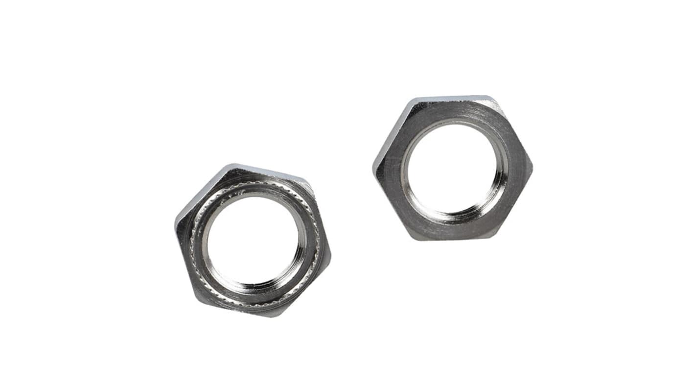 Telemecanique Sensors, XSZE Series Fixing Nut for Use with XS Cylindrical M12, XT Cylindrical M12