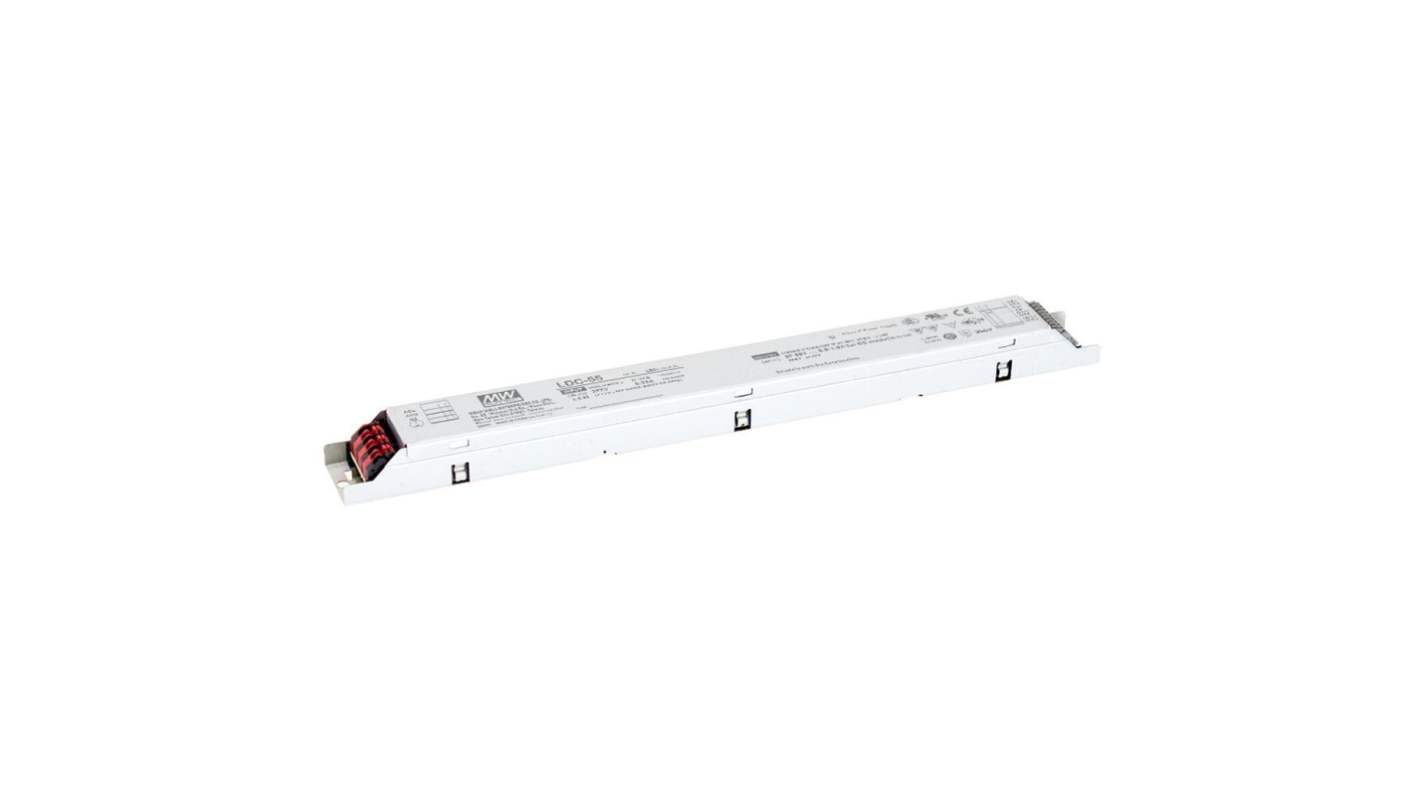 MEAN WELL LED Driver, 60V Output, 55W Output, 1.05A Output, Constant Power