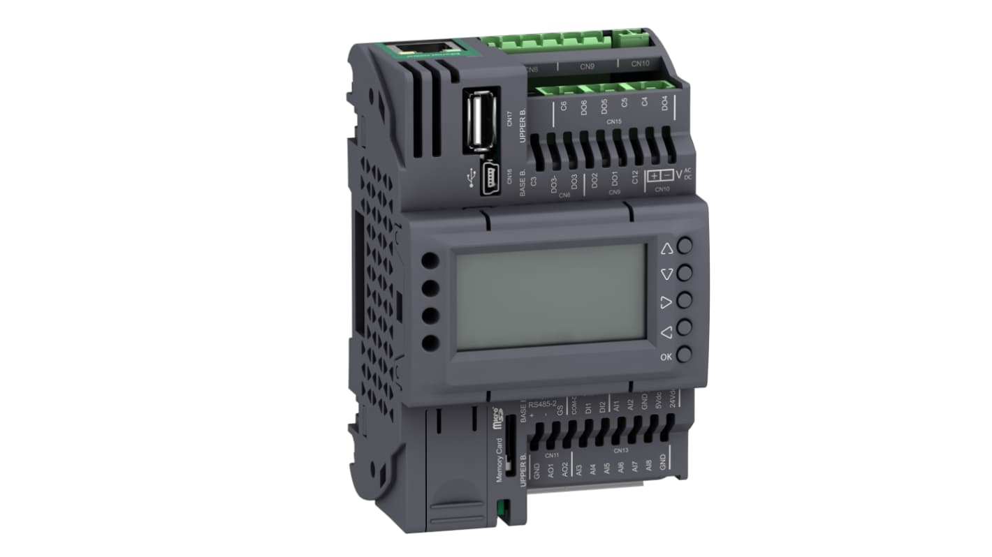 Schneider Electric TM1 Series Controller for Use with TM1 Series, 24 V Supply, Analogue, Digital Output, 10-Input,