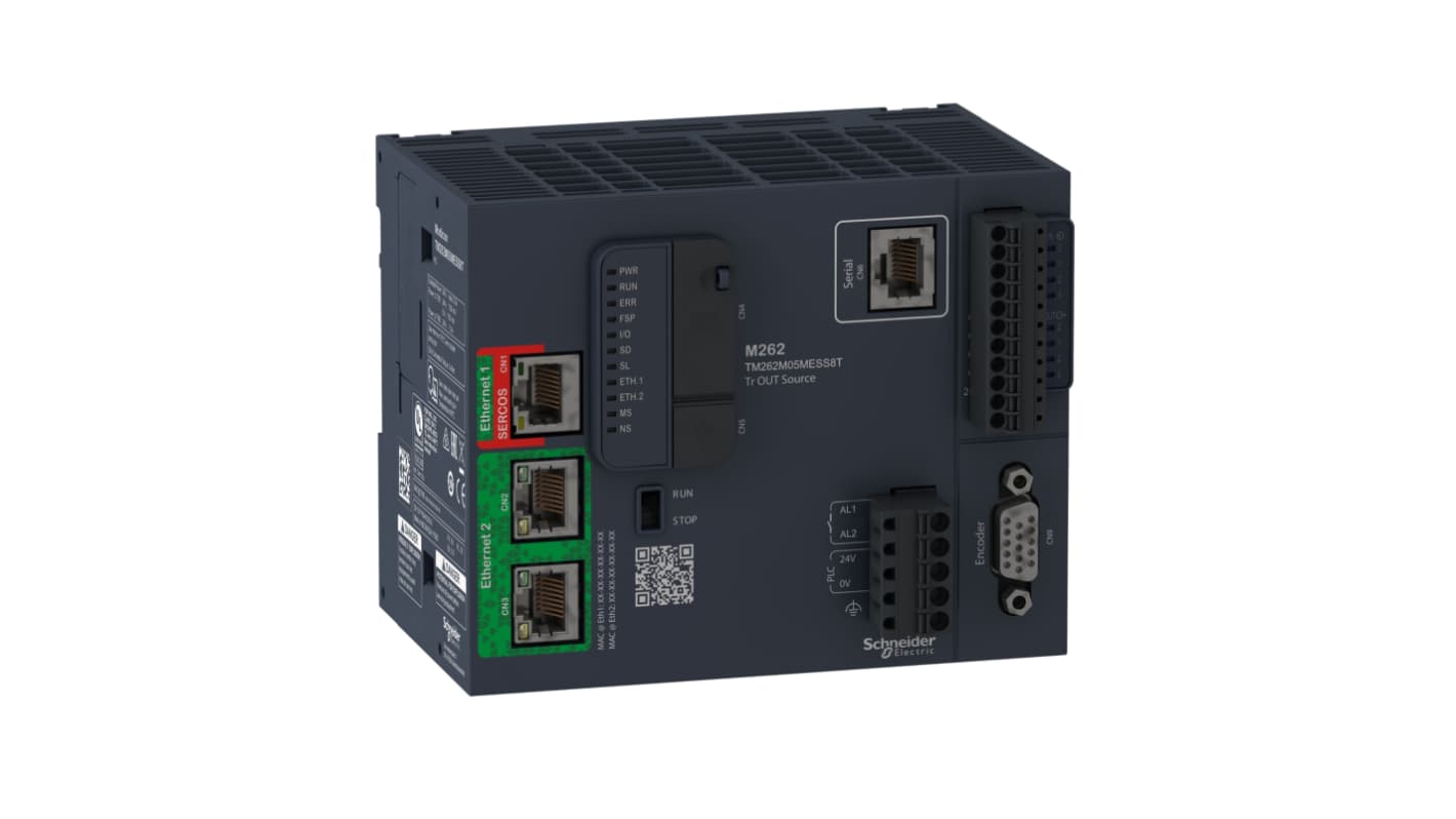Schneider Electric TM2 Series Series Logic Controller for Use with TM2 Series, 24 V Supply, Transistor Output, 4-Input,