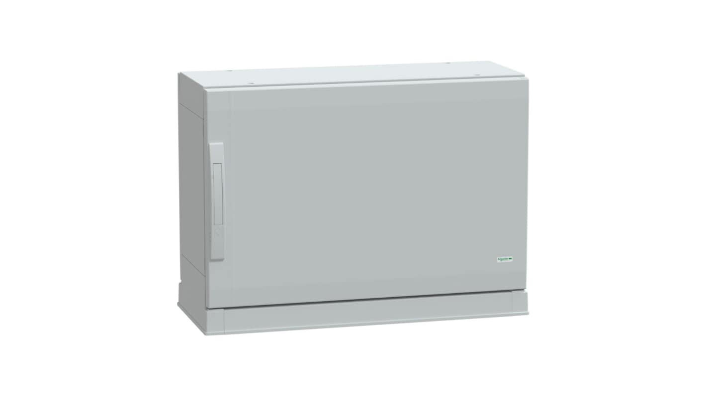 Schneider Electric NSY Series Fibreglass Reinforced Polyester Single-Door-Door Floor Standing Enclosure, Opaque Door,