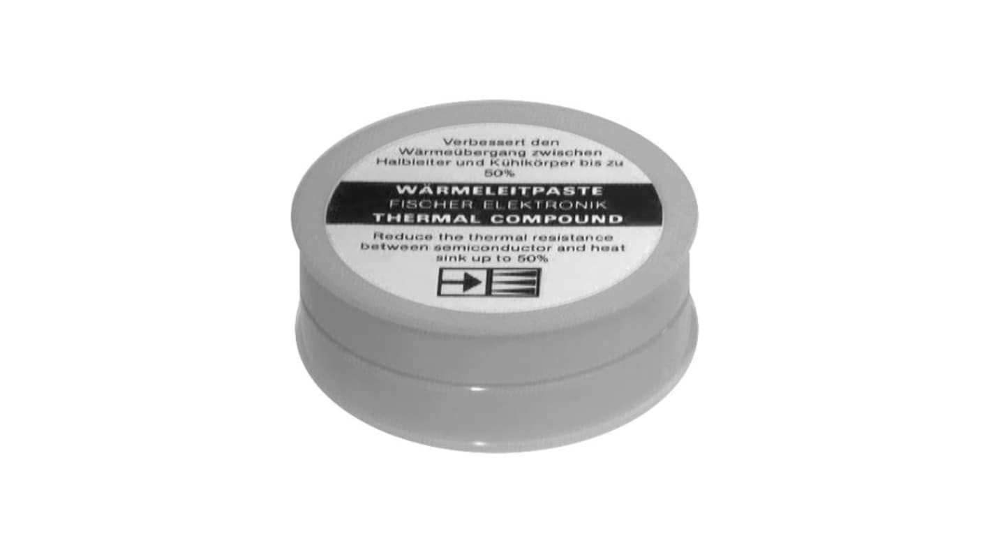 Fischer Elektronik Silicone Thermal Paste, 0.61W/m·K