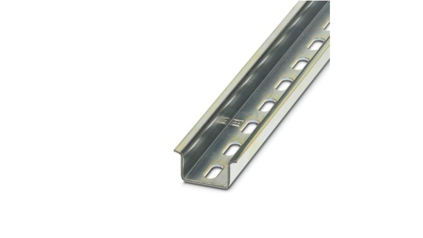 Phoenix Contact Steel Perforated DIN Rail, 2000mm x 35mm x 15mm