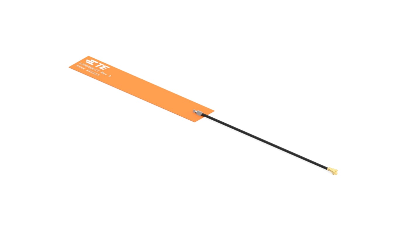 TE Connectivity L000486-05 FPC Multiband Antenna with MHF4 Connector, 4G, 5G, NB IoT