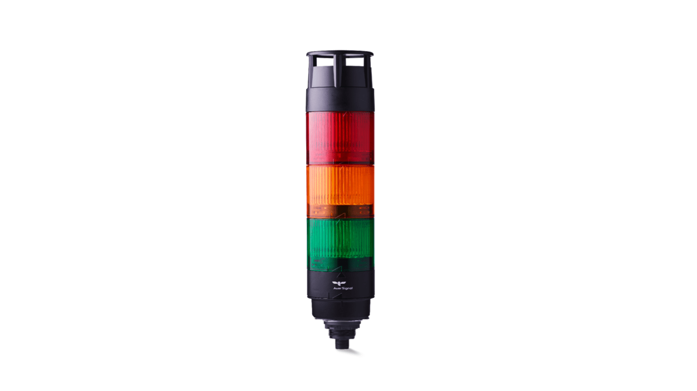 AUER Signal LED多层警示灯, 3个发光元件, 24 V电源, CT5系列