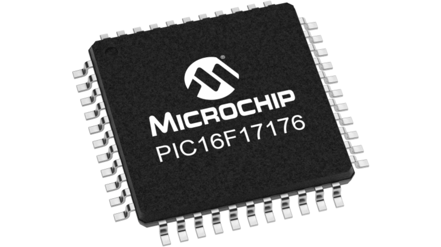 Microchip PIC16F, PIC16 Microcontroller, 28 KB Flash, 44-Pin TQFP